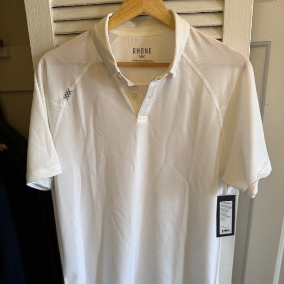 Rhone Delta Pique Polo - White (SM) (NWT) - Picture 1 of 4